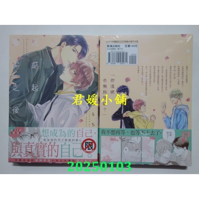 空运版  长鸿  在踮起脚尖之后  作者： 园濑もち(全新)